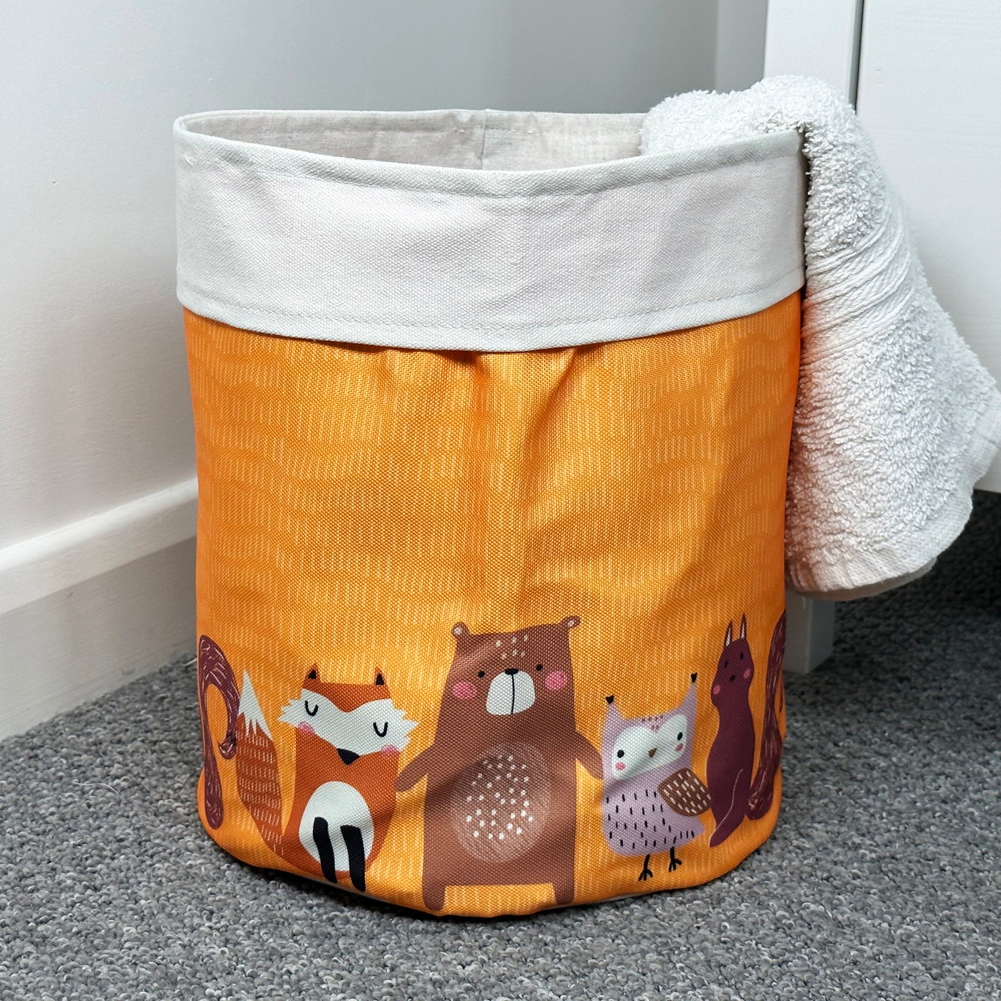 Woodland Friends Laundry Basket