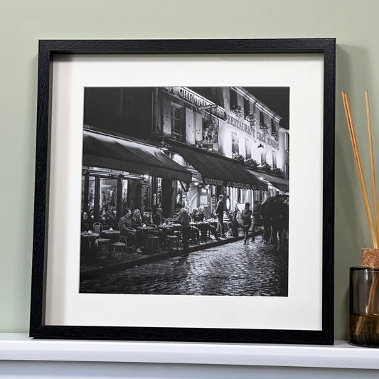 Paris Restaurant Framed Print