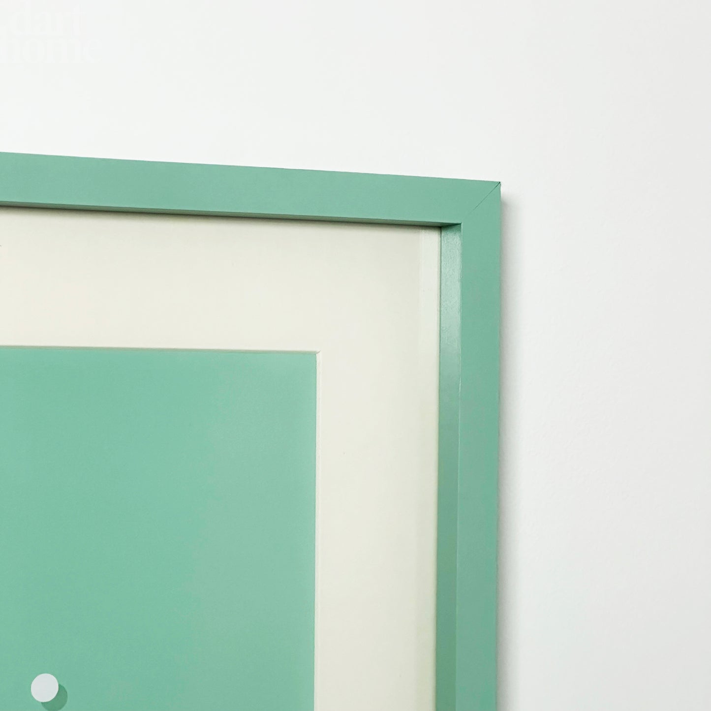 Green Oui Oui Framed Print