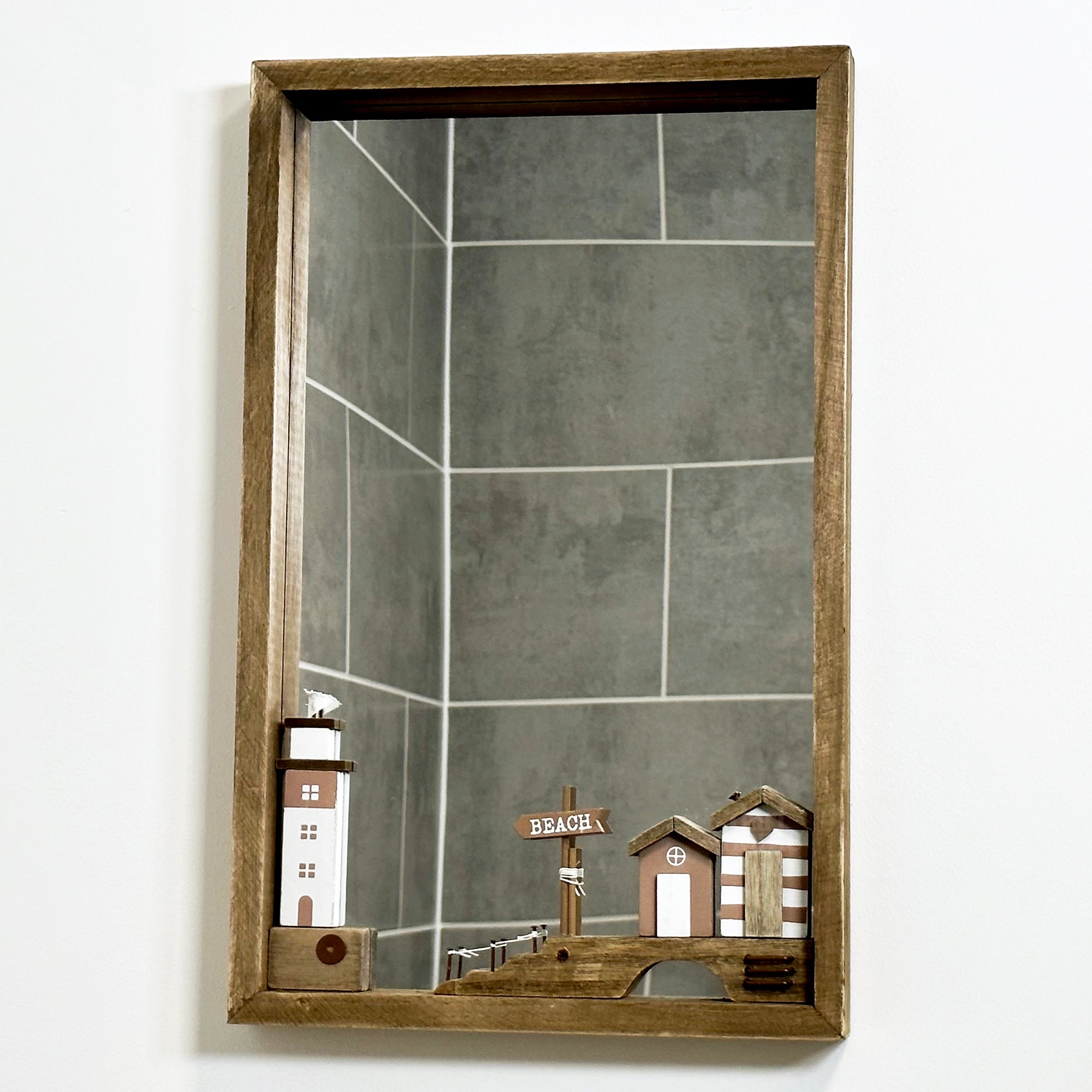 Darthome Beach House Wall Mirror 25x40cm Darthome Limited