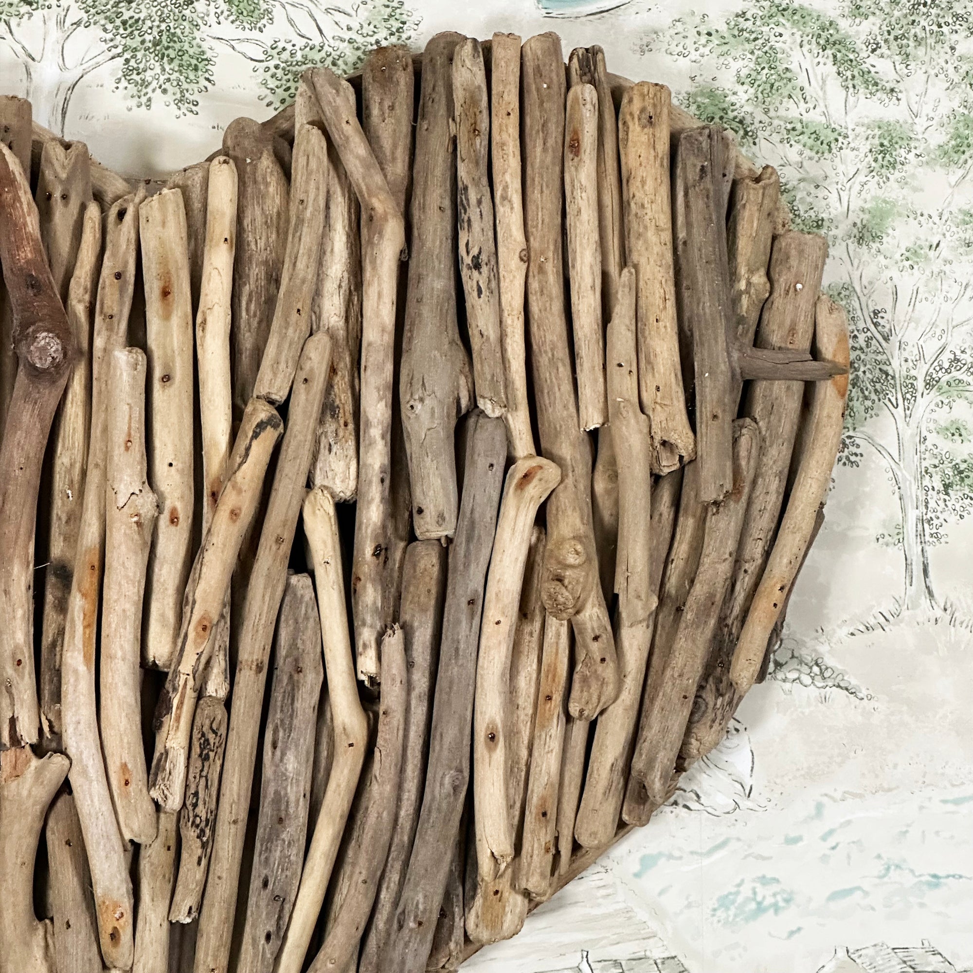Large Driftwood Love Heart Sculpture