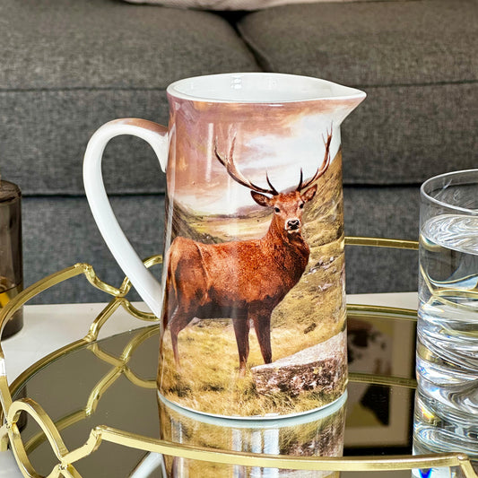 Fine China Country Stag Jug