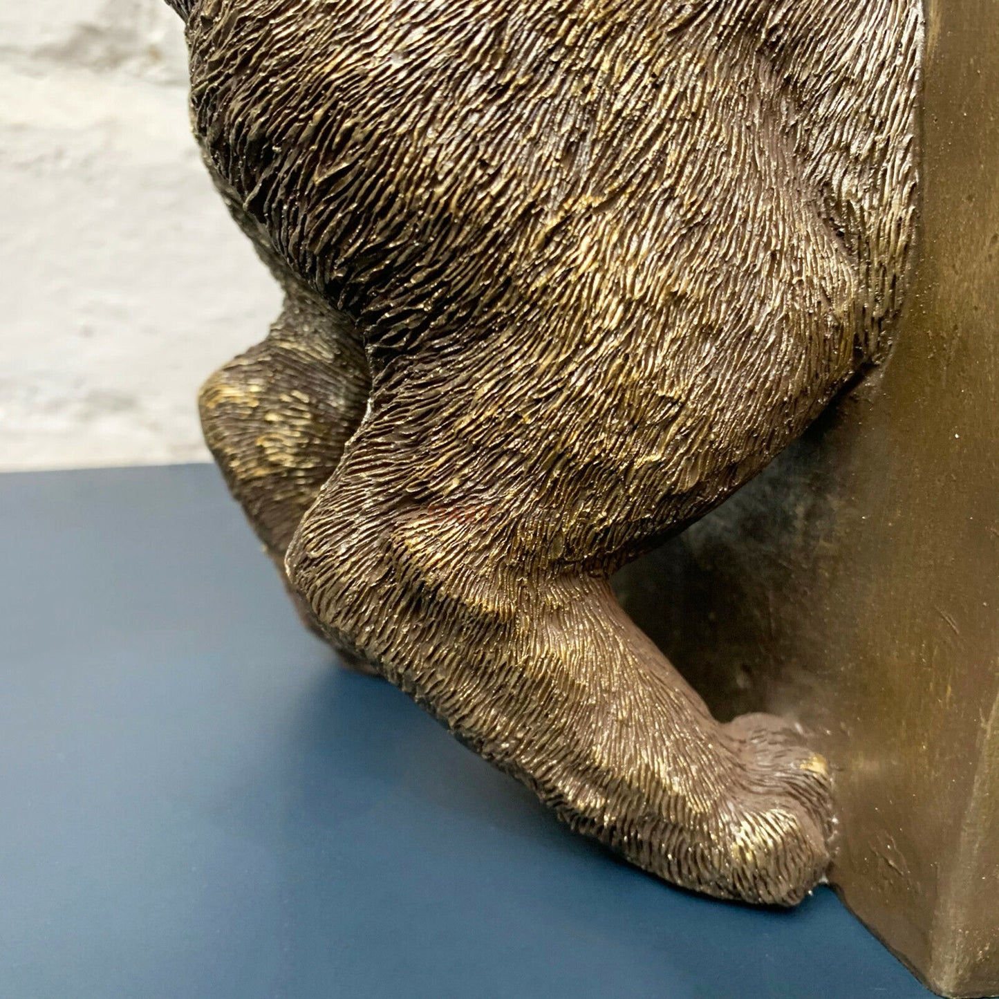 Gold Cat Bookends Set Of 2