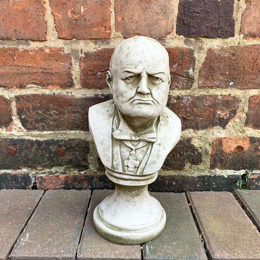 Stone Winston Churchill Bust Statue 5kg