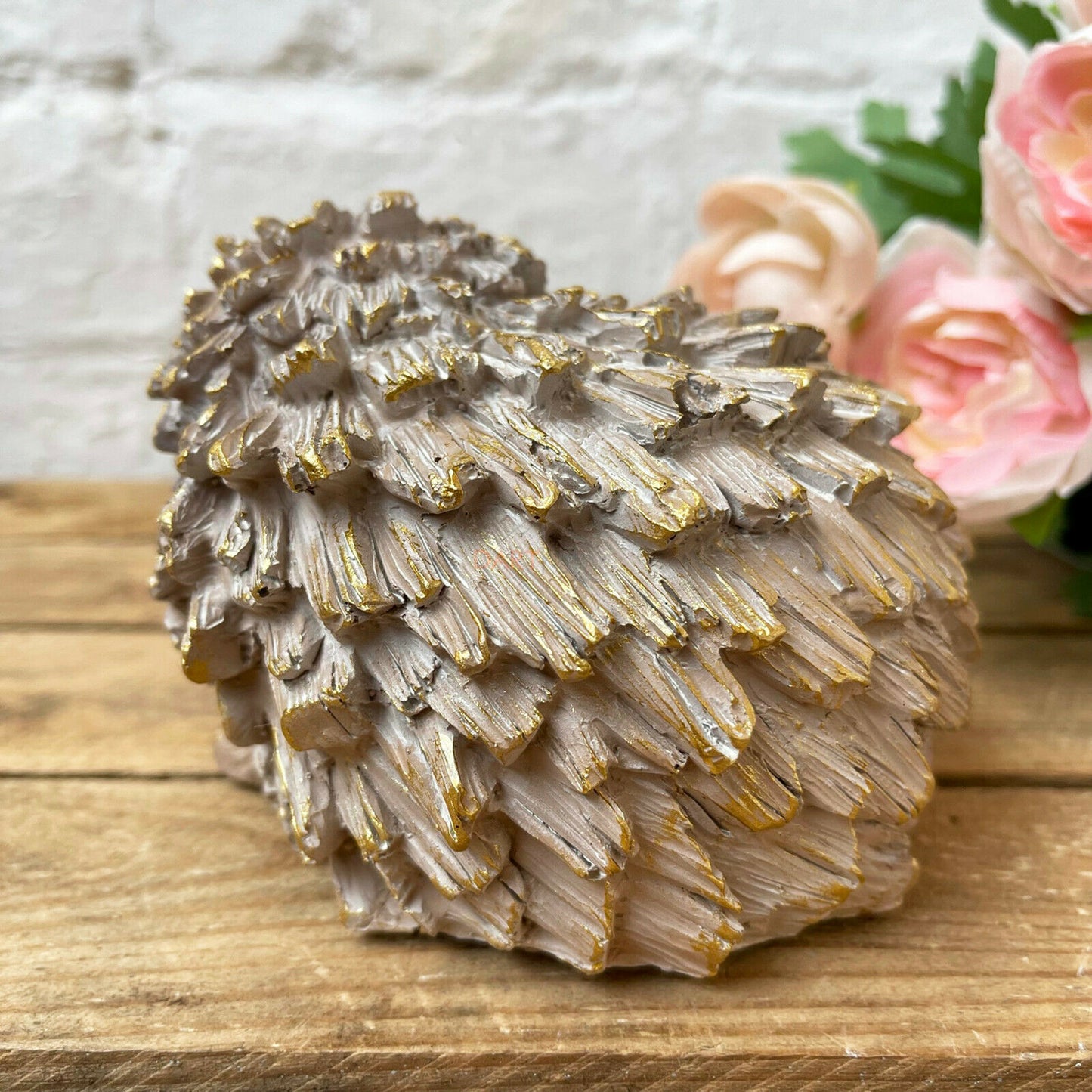 Treibholz Igel & Baby Ornament