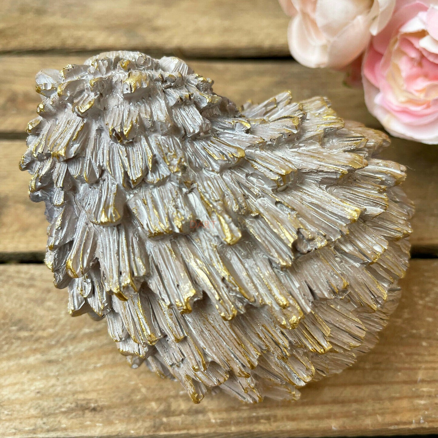 Treibholz Igel & Baby Ornament
