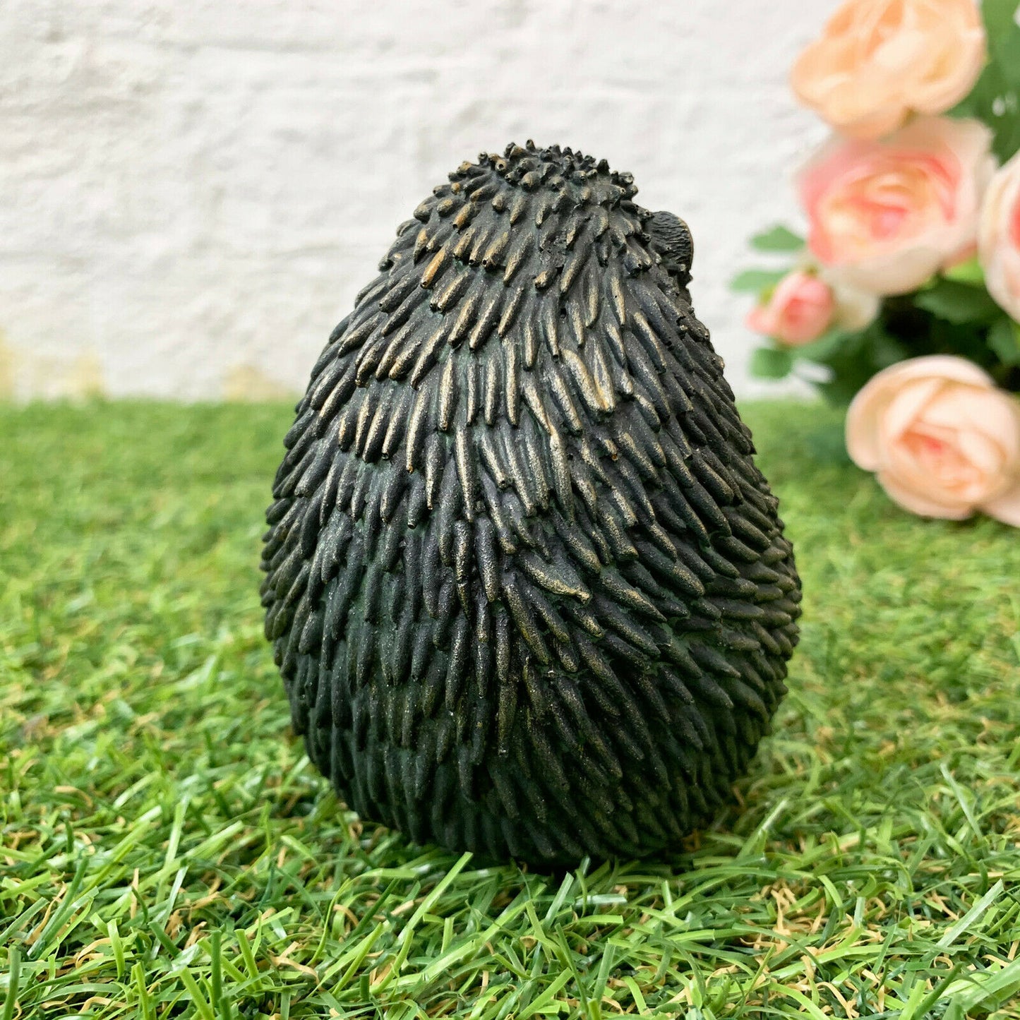 Bronzene Baby-Igel-Figur