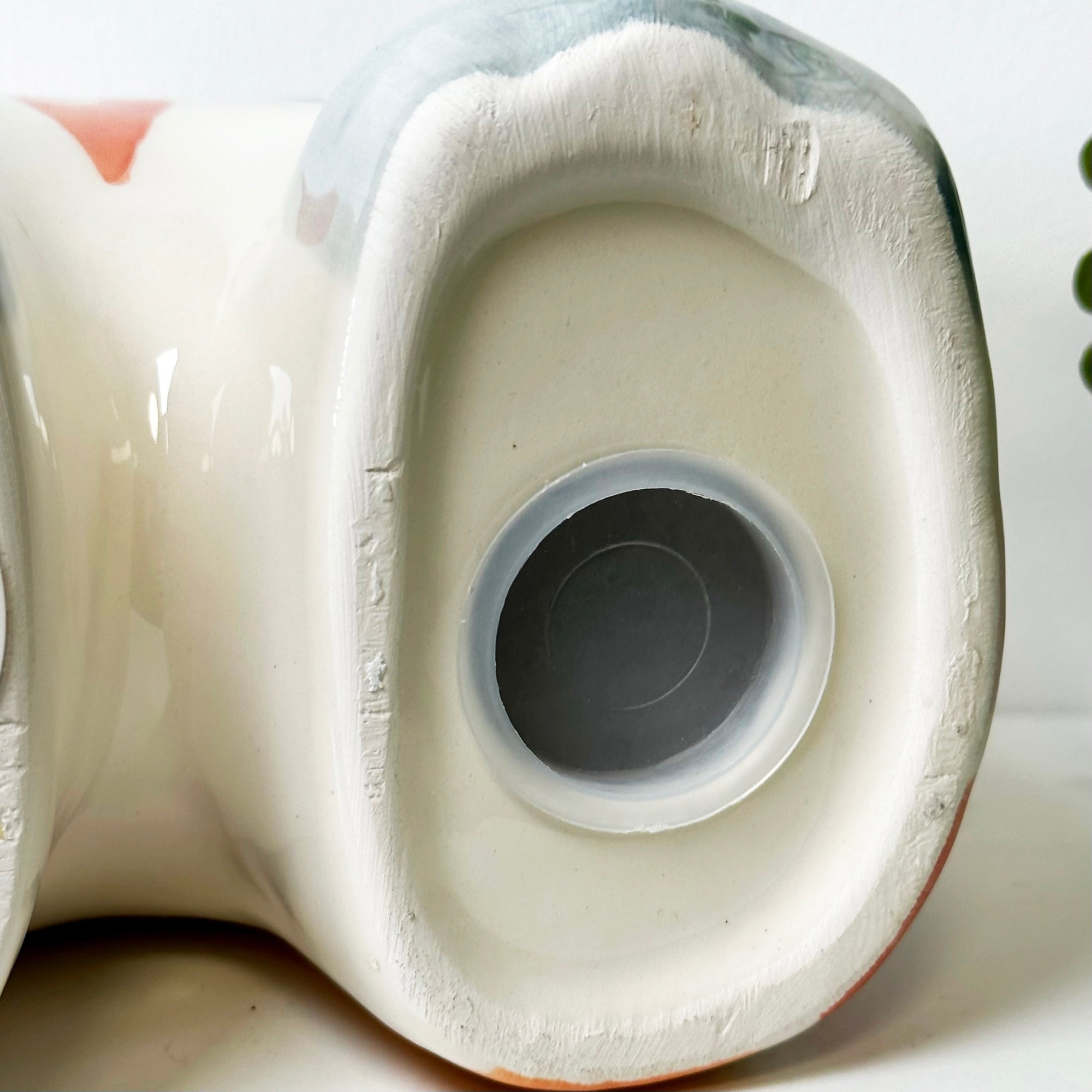 Regenbogen-Spardose aus Keramik