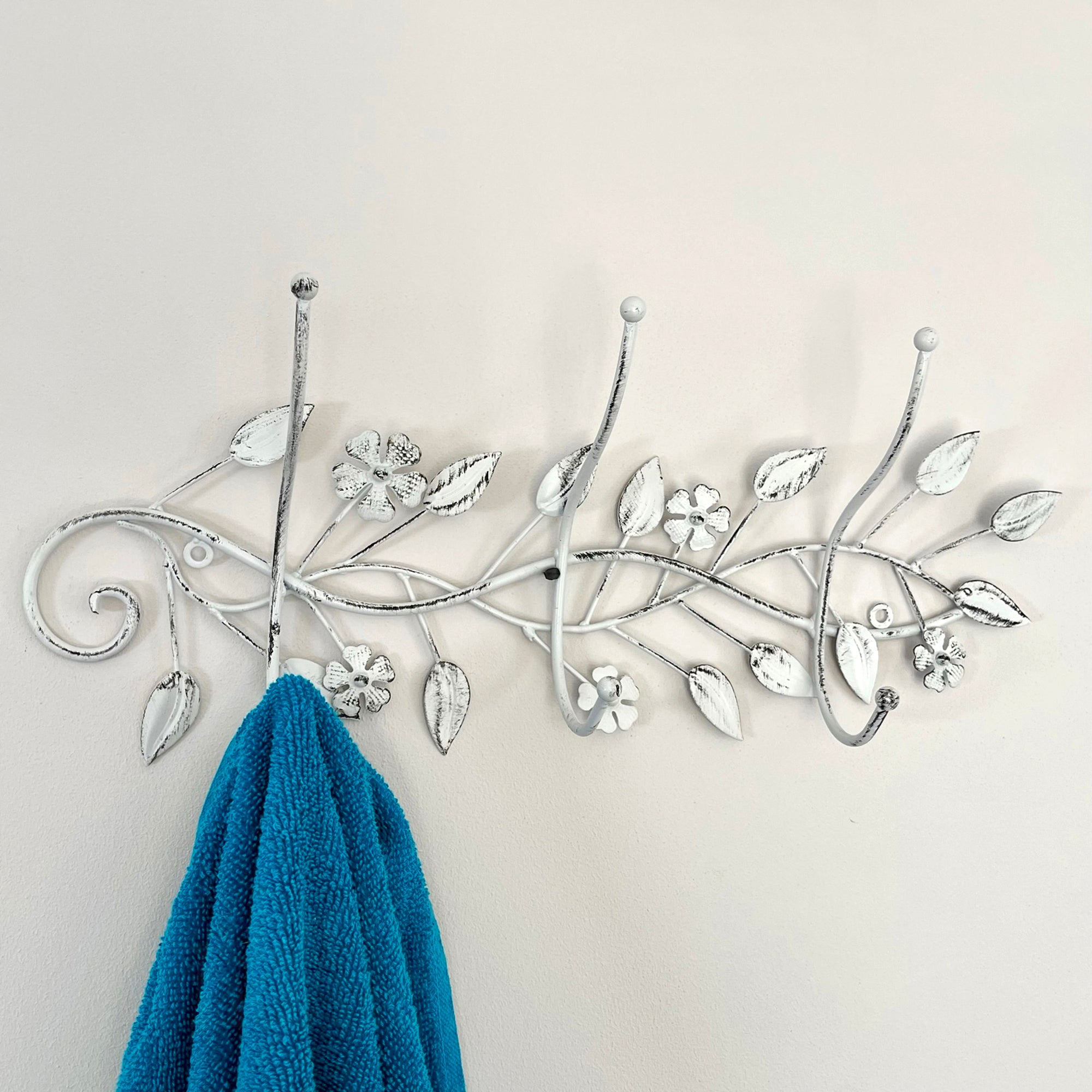 Leaf Garland Triple Wall Hooks