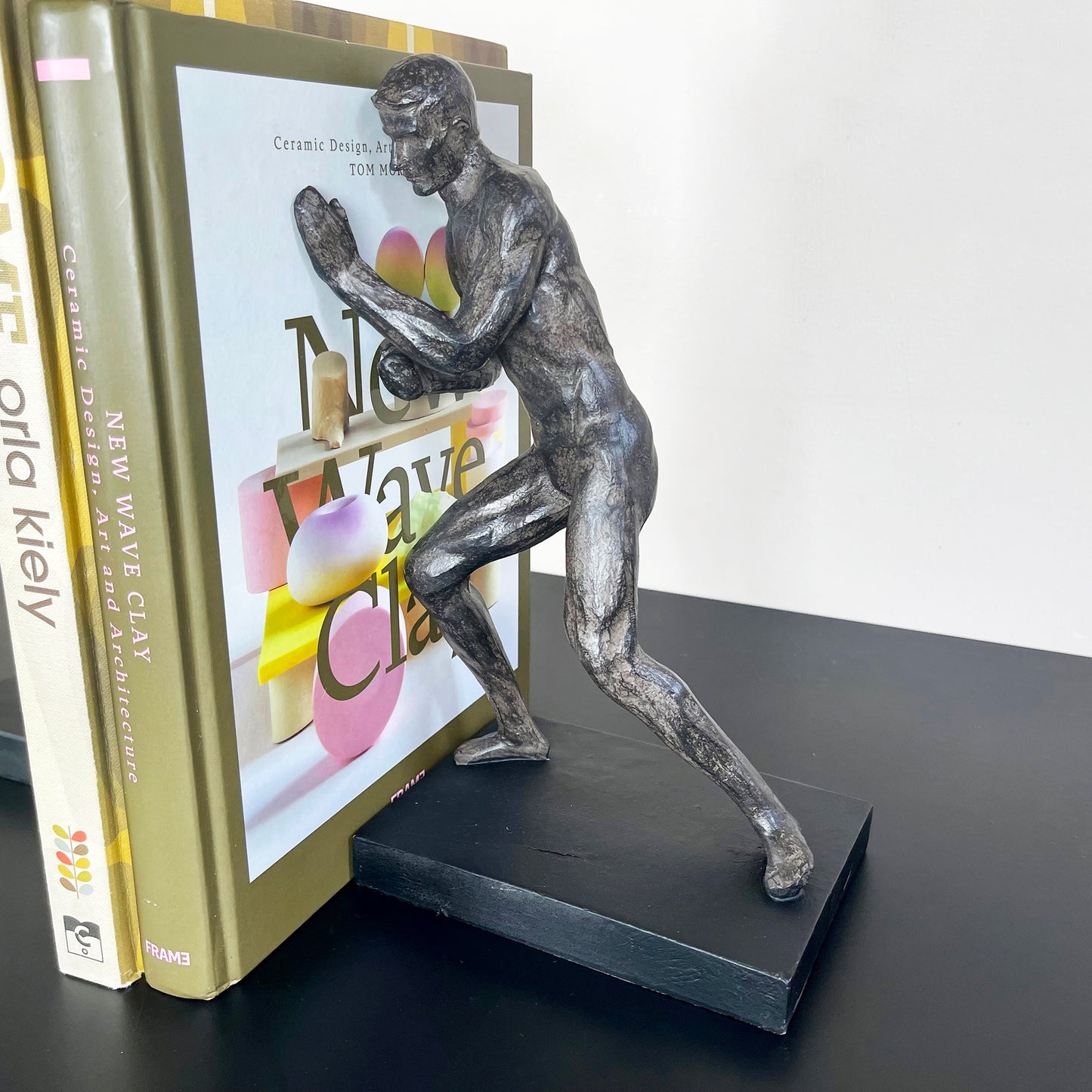 Black Strong Men Bookends