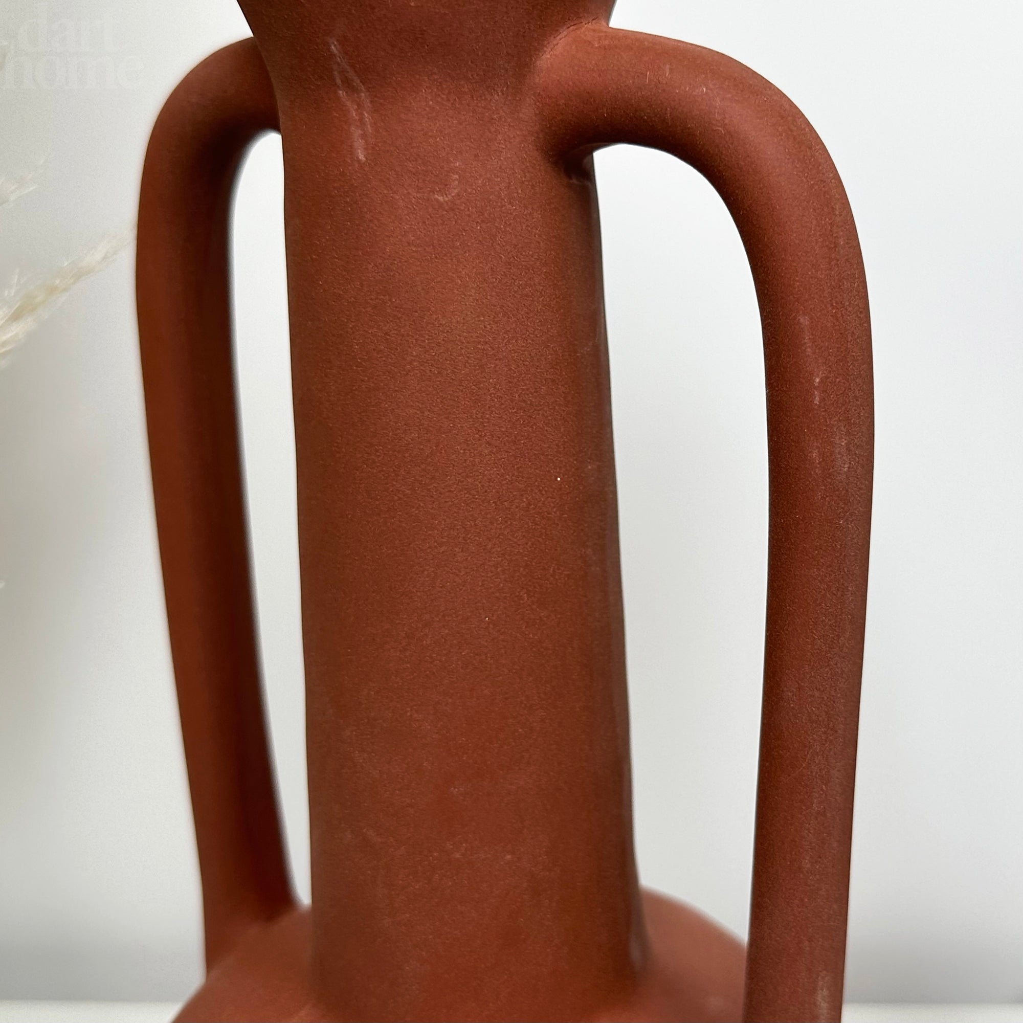 Tall Brown Vase Urn