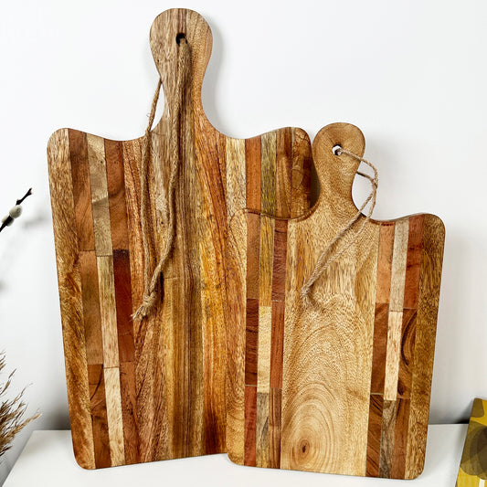 Mango Wood Chopping Boards With Handle