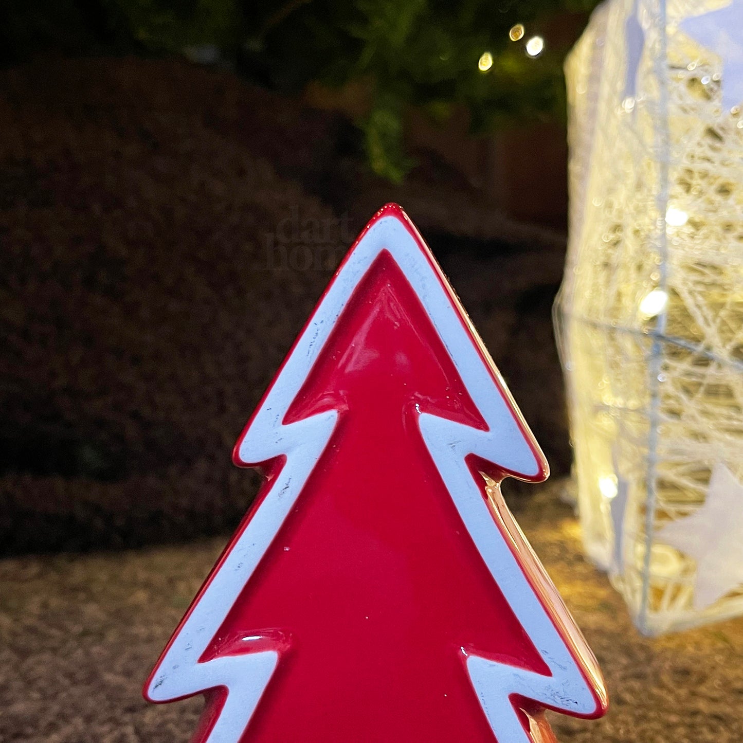 Roter Christbaumschmuck 10x14cm