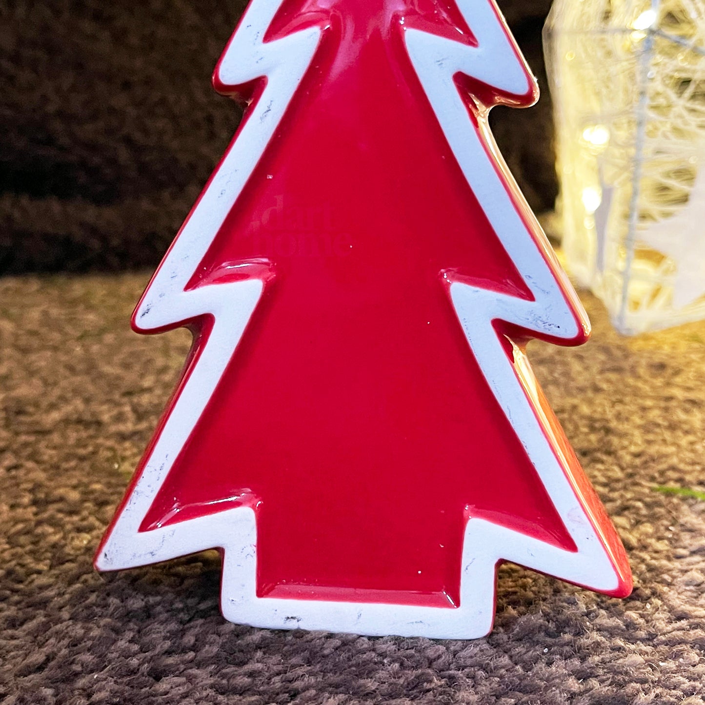 Roter Christbaumschmuck 10x14cm