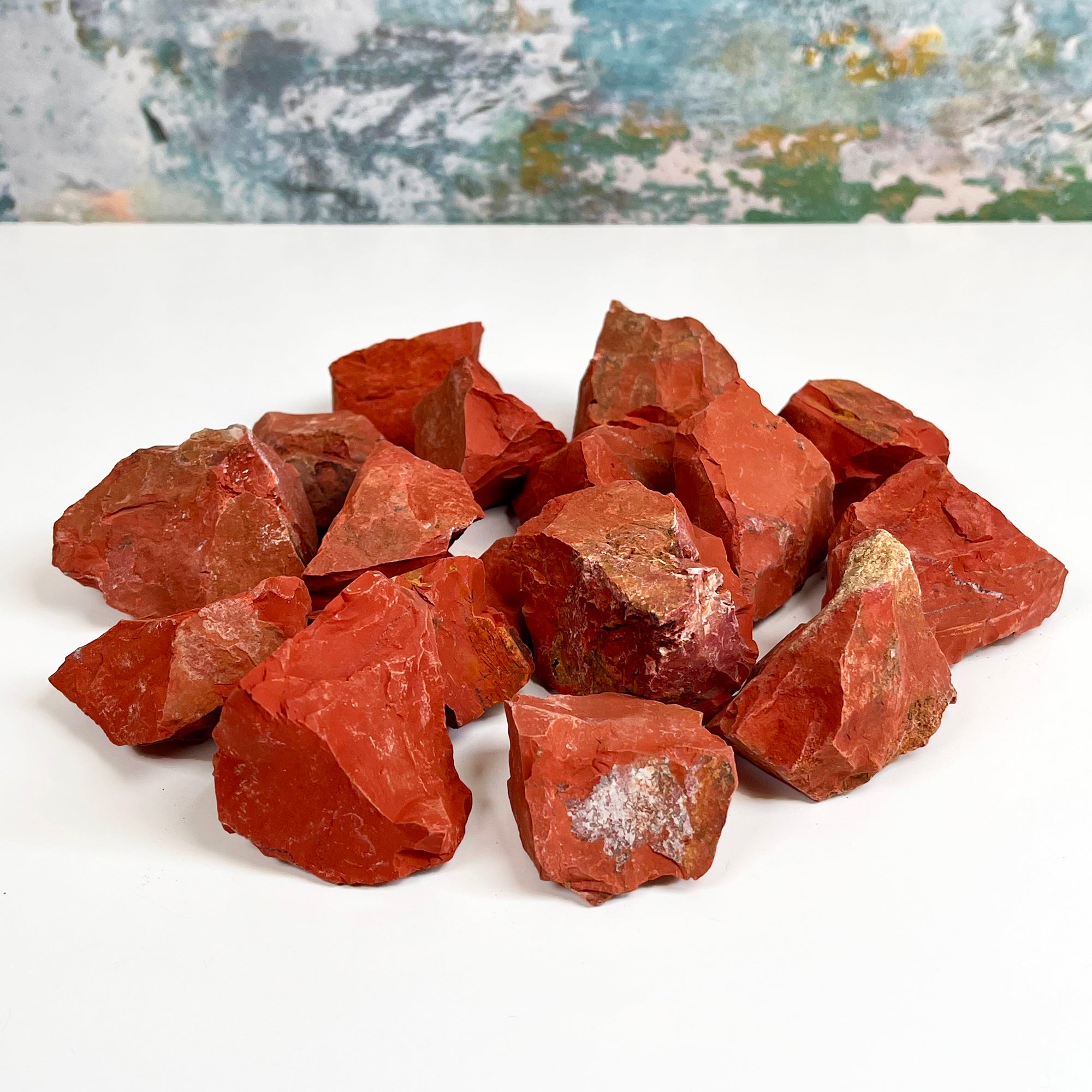 1kg Red Jasper Rock - Rough Healing Crystal