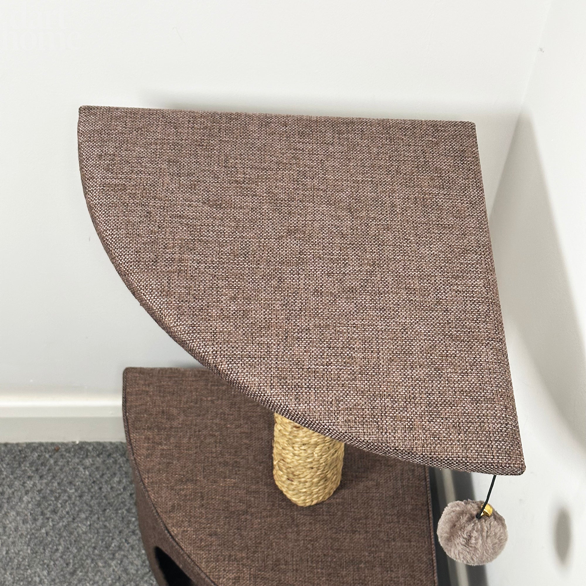 Brown Corner Cat Scratcher Tree