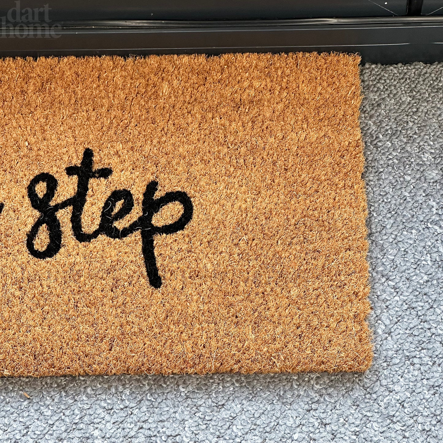 Watch Your Step Typography Door Mat 75x25cm
