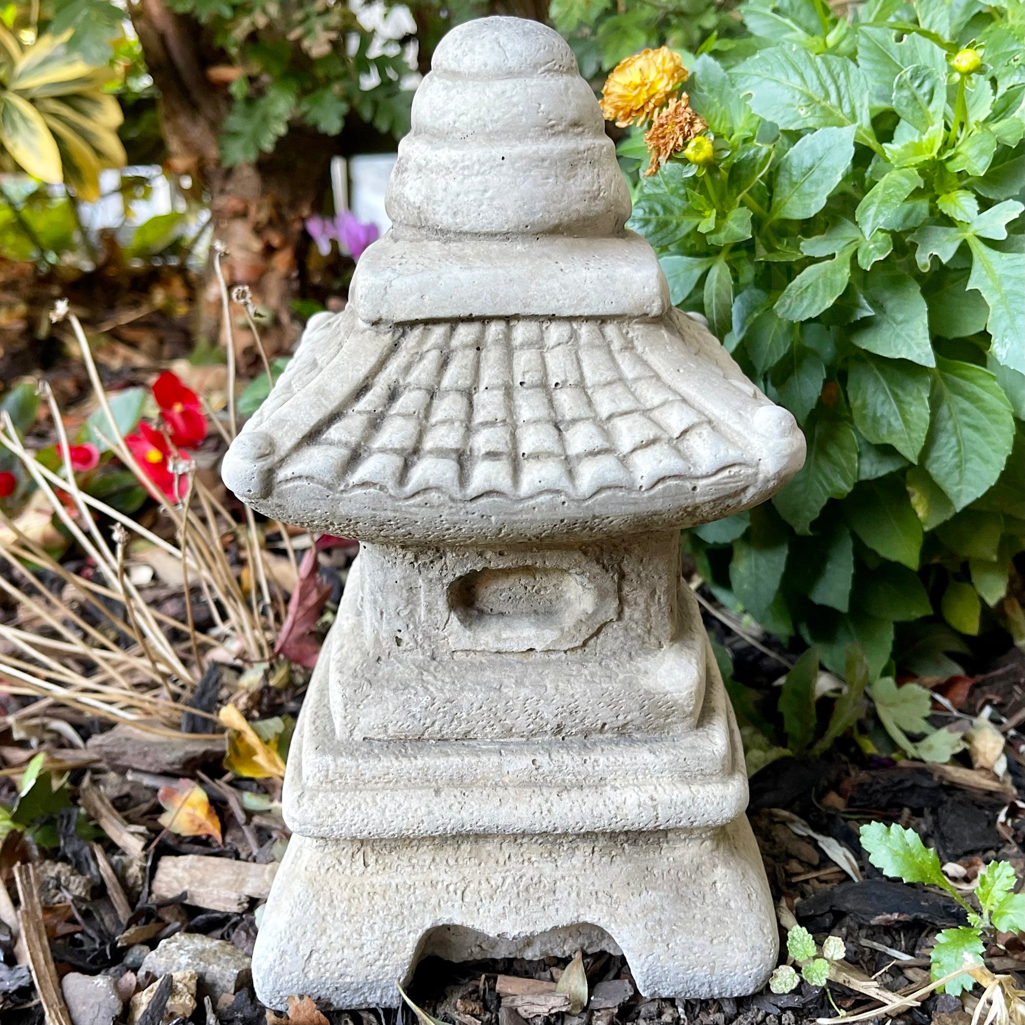 Stone Japanese Pagoda Garden Sculpture