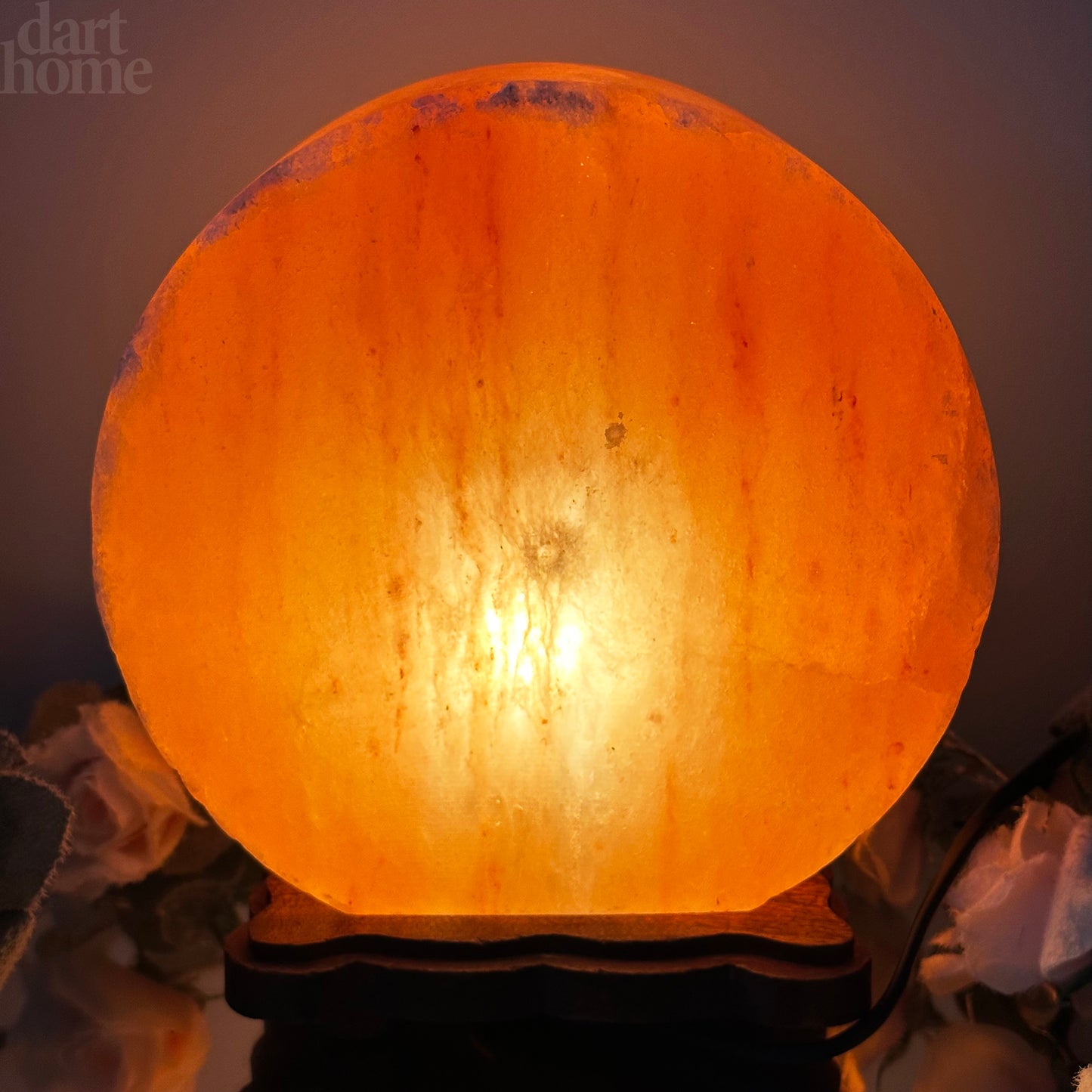 Winter-Hirsch-Salzlampe