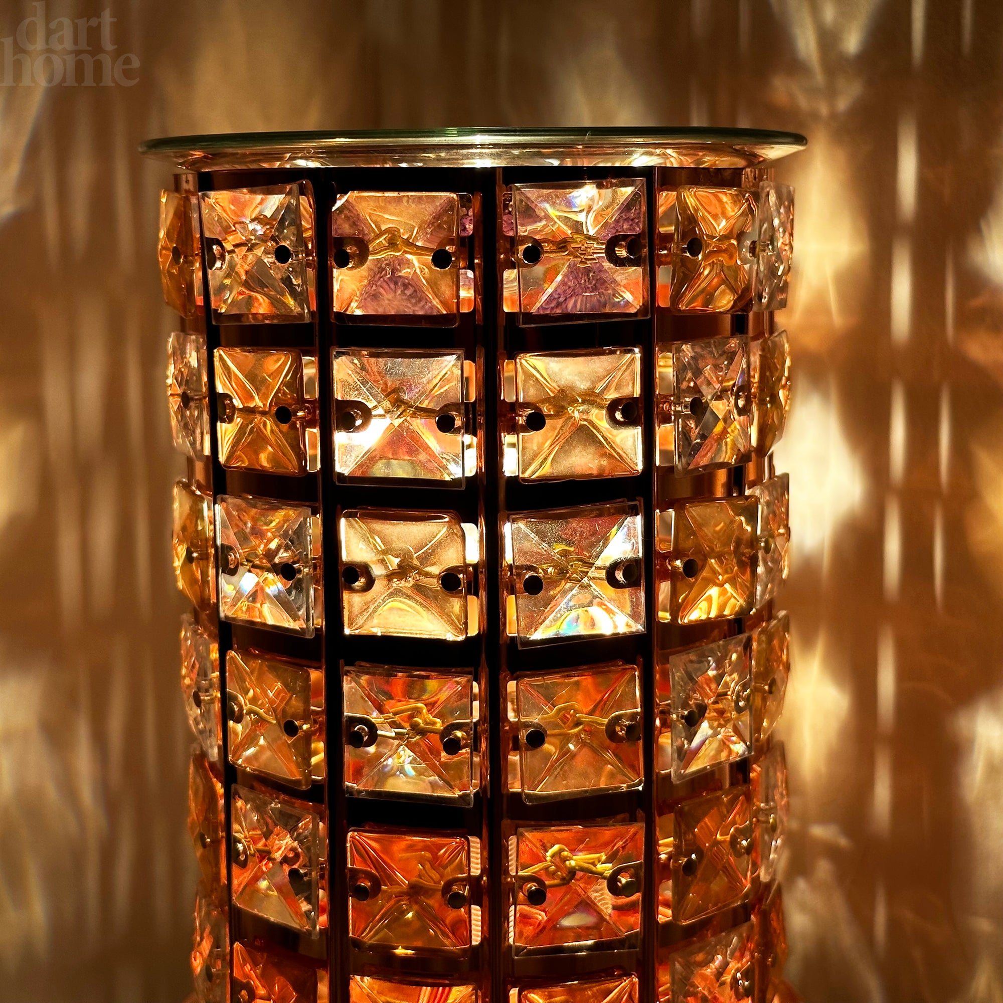 Bernsteinfarbene Aroma-Touch-Lampe