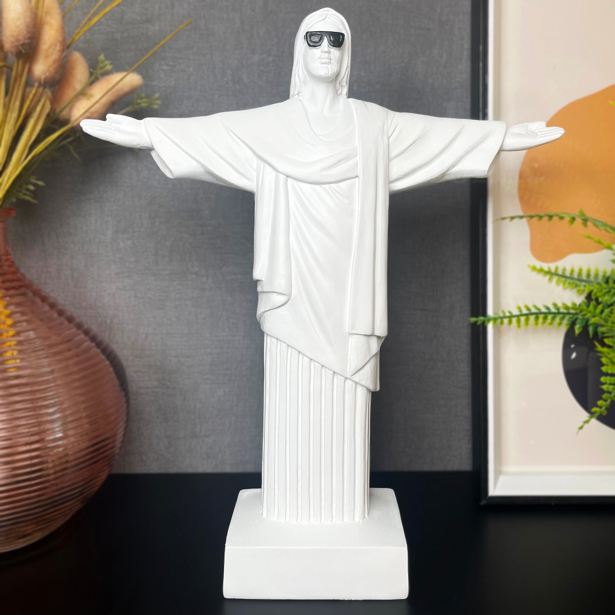 White Cool Redeemer Ornament