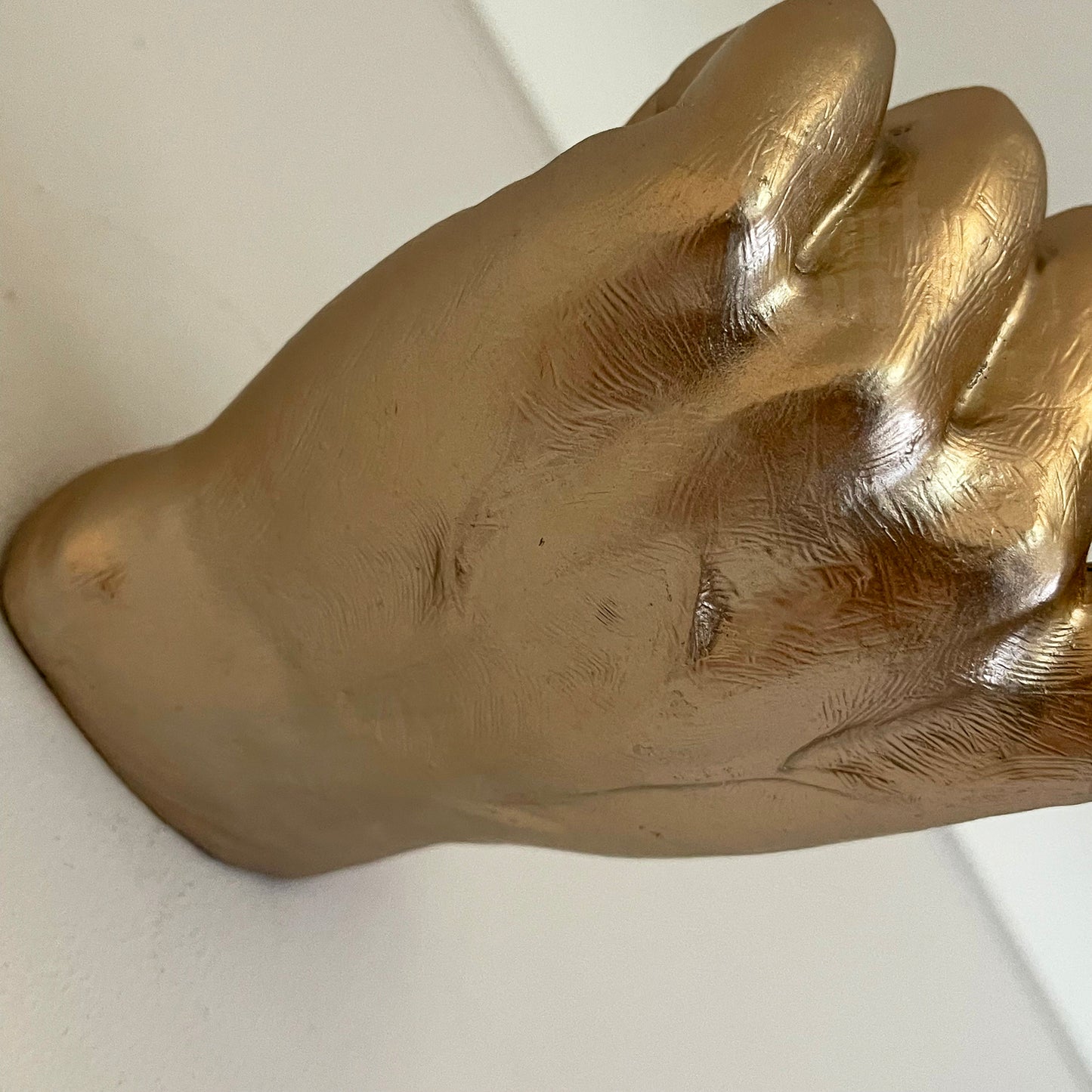 Gold Come Here Hand Wall Decoration