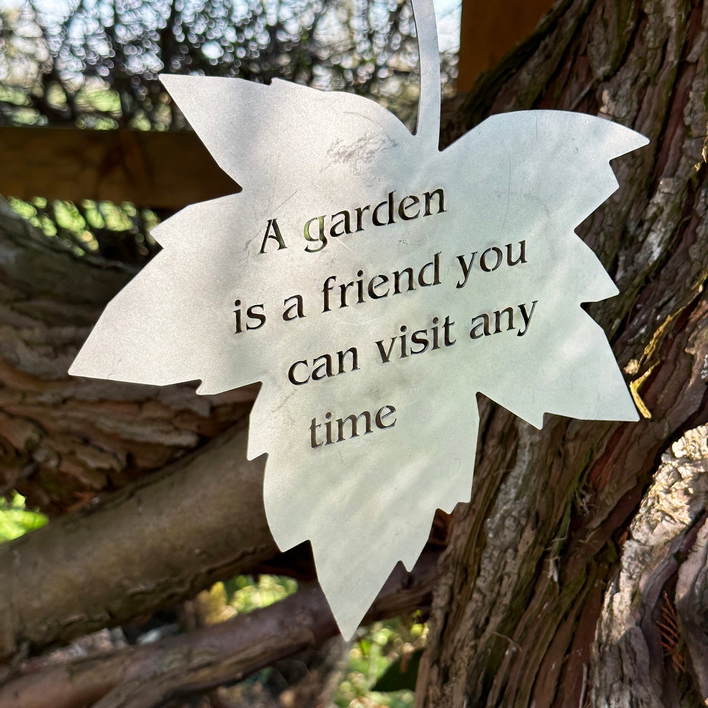 Ready To Rust A Garden Is A Friend Falling Leaf Art