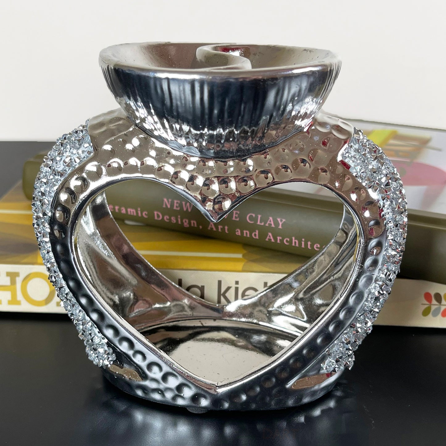 Love Heart Crushed Diamond Wachsschmelzbrenner