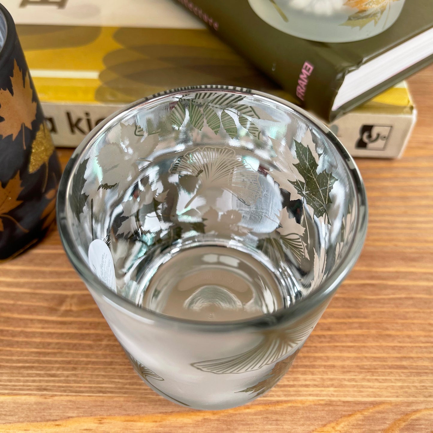 Autumn Leaves Tea Light Holders Set Of 3