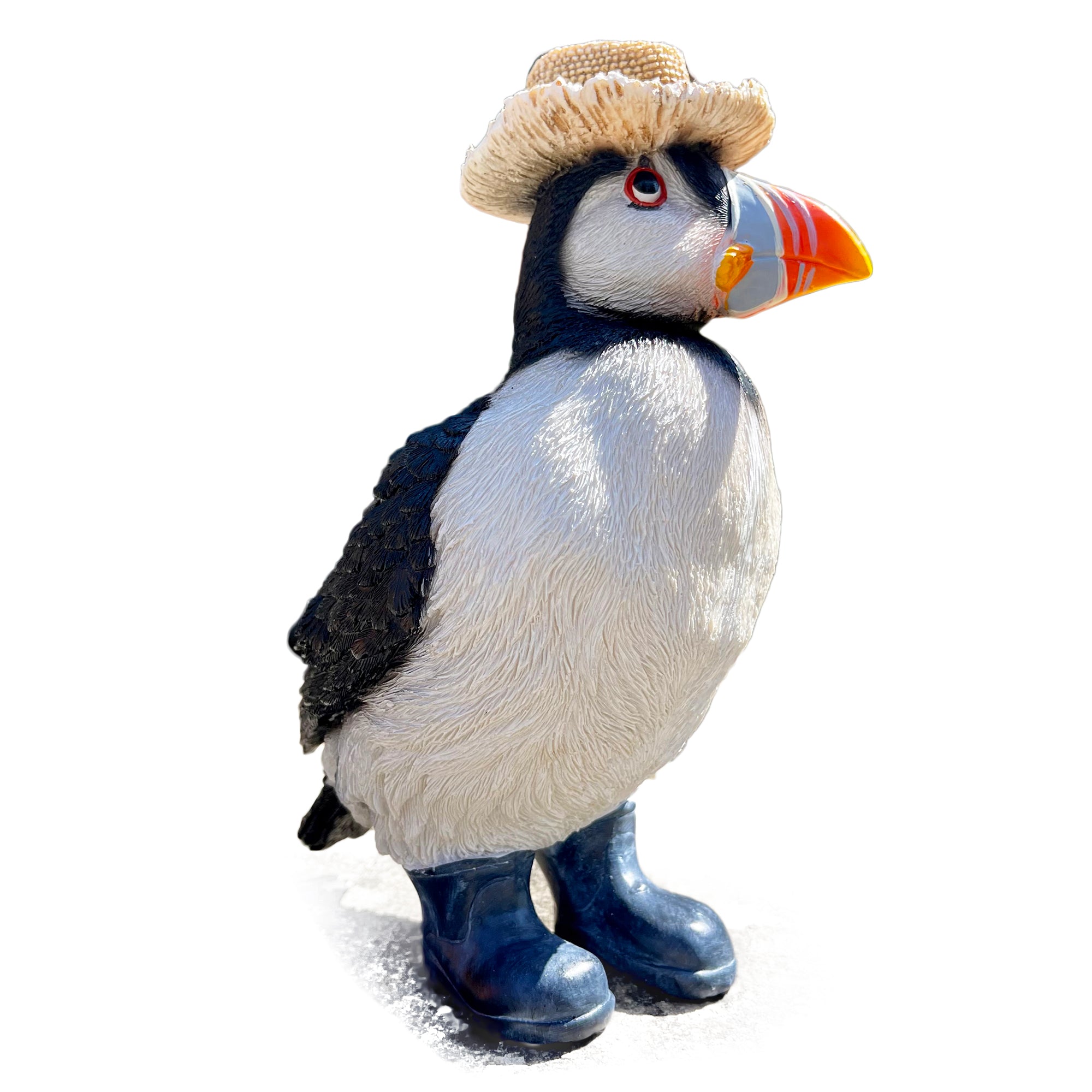 Puffin In Boots Garden Ornament