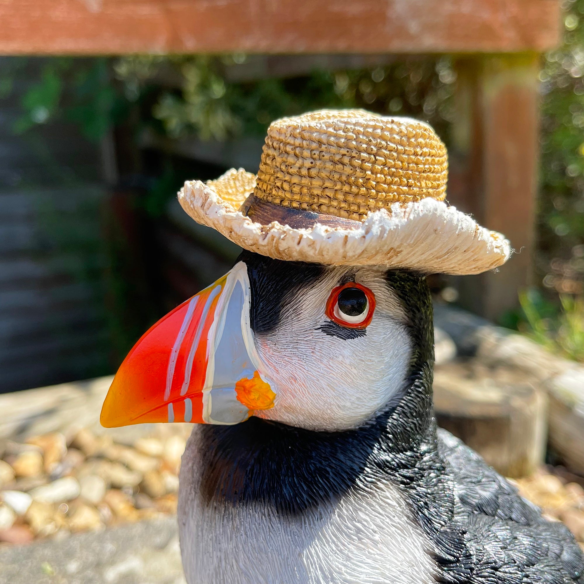 Puffin In Boots Garden Ornament