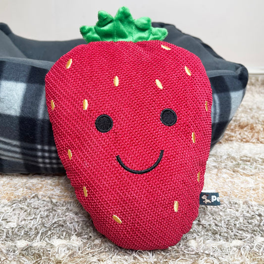 Red Strawberry Cat Toy