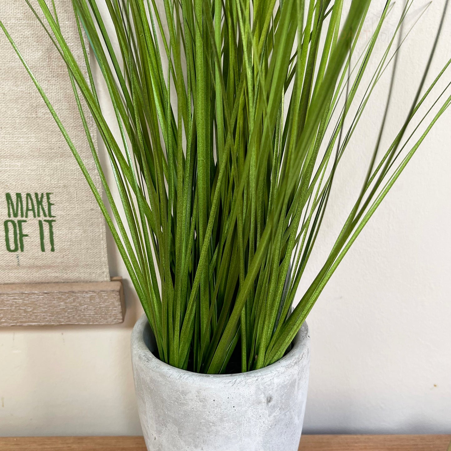 Artificial Grass In Pot