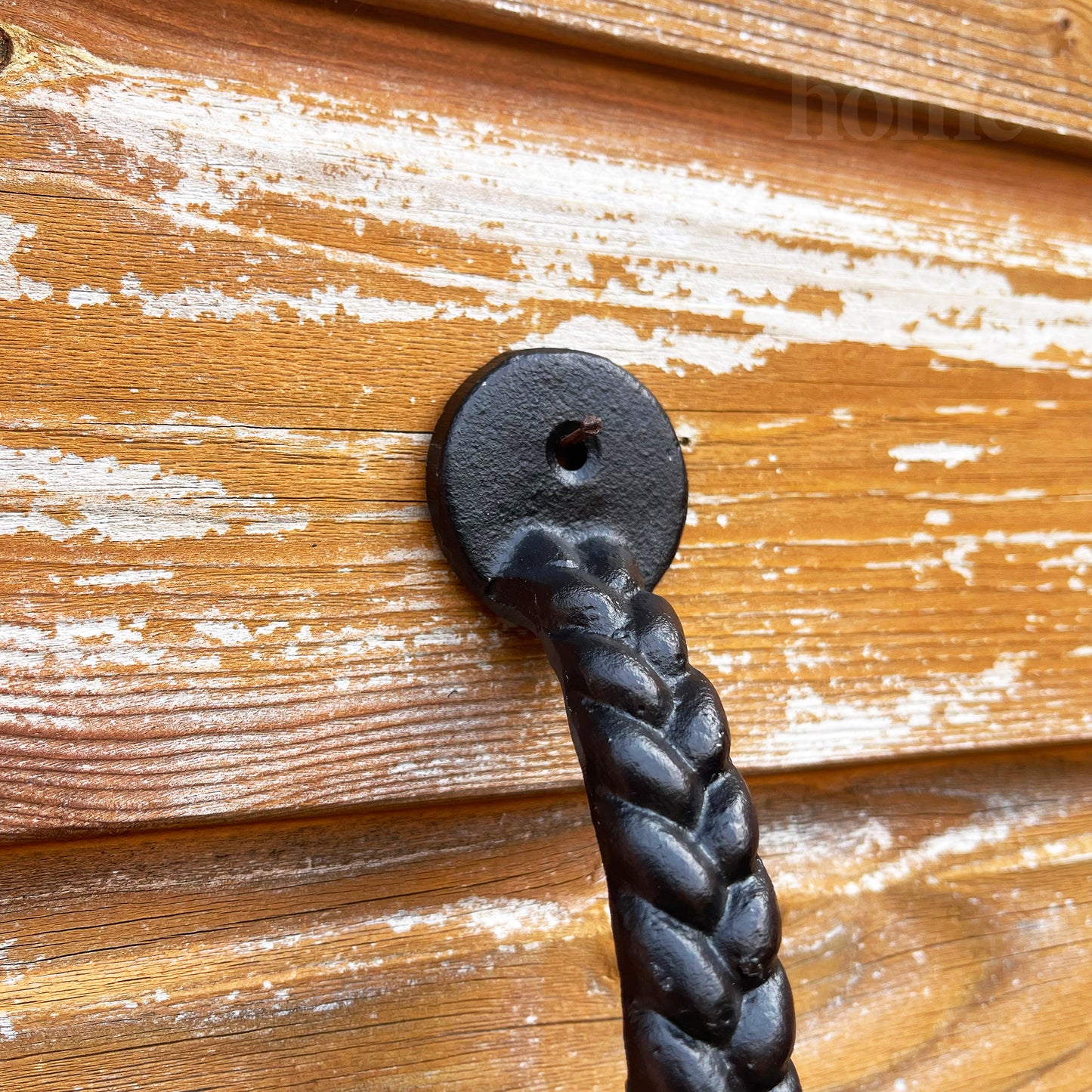 Cast Iron Rope Door Handle 22cm