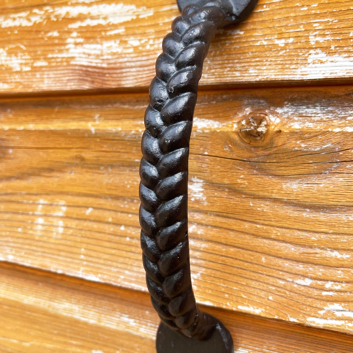 Cast Iron Rope Door Handle 22cm