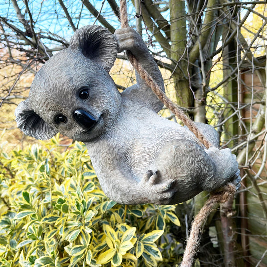 Hanging Grey Koala Ornament