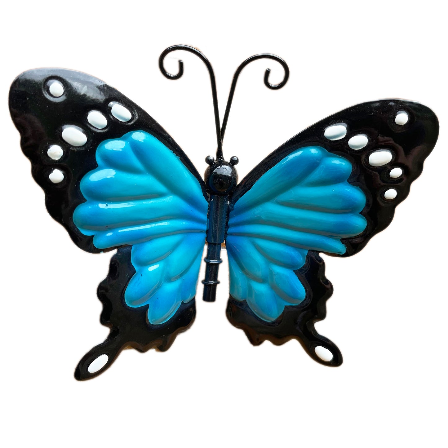 Blue Butterfly Wall Art Small
