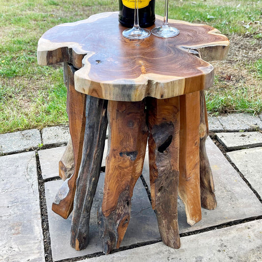 Driftwood Root Drinks Table