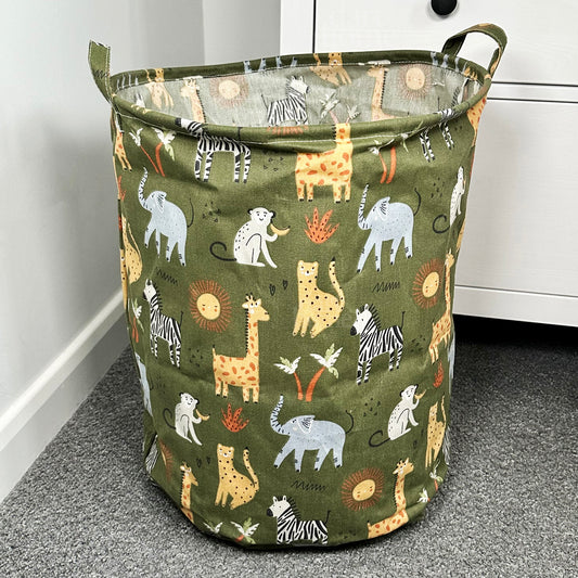Khaki Green Safari Laundry Bag