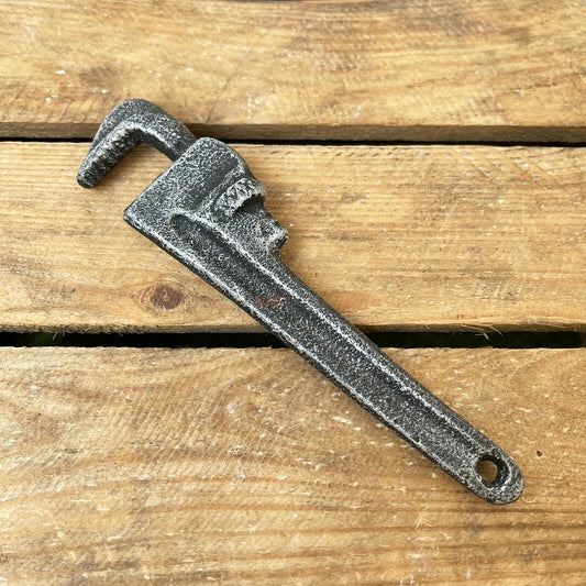 Cast Iron Pipe Wrench Bottle Opener