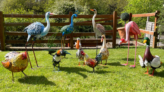 Our summer metal garden bird and animal range is complete!