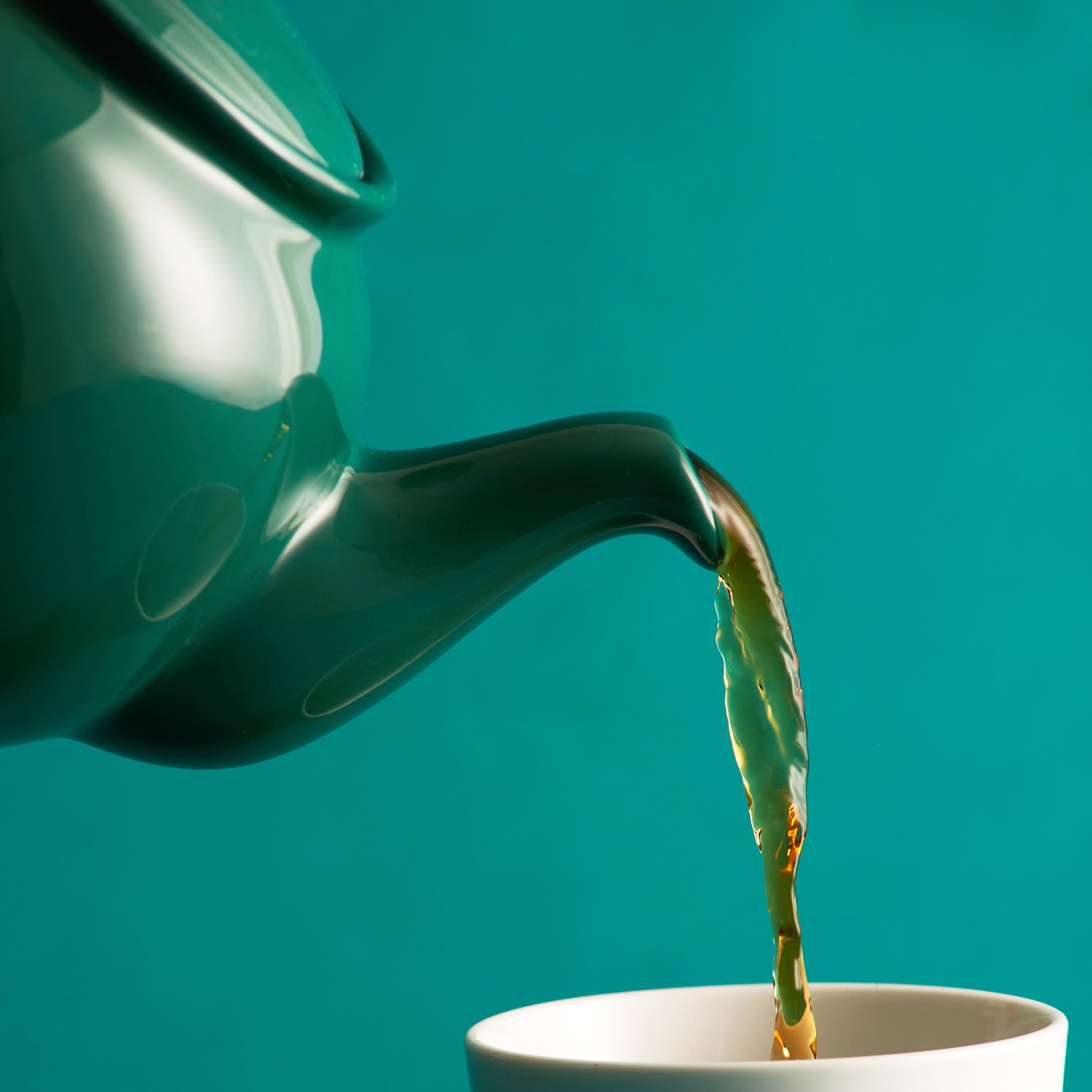 Emerald Green Stoneware Teapot 450ml