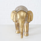 Gold Indian Elephant Figurine A