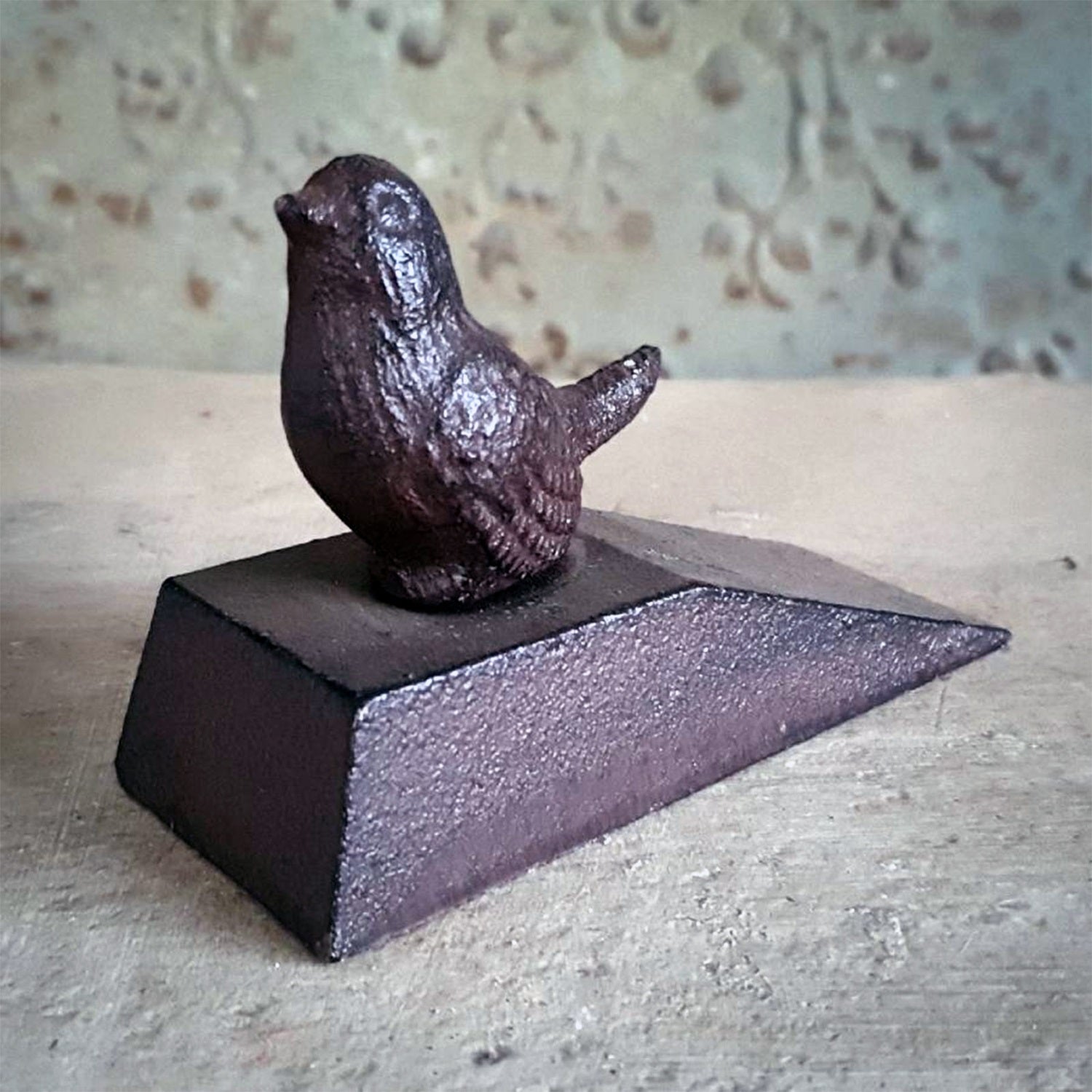 Cast Iron Bird Doorstop