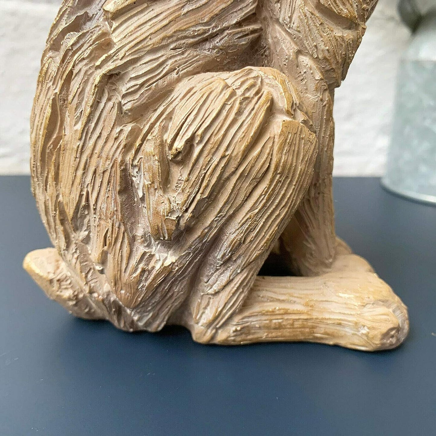 Driftwood Sitting Hare Figurine