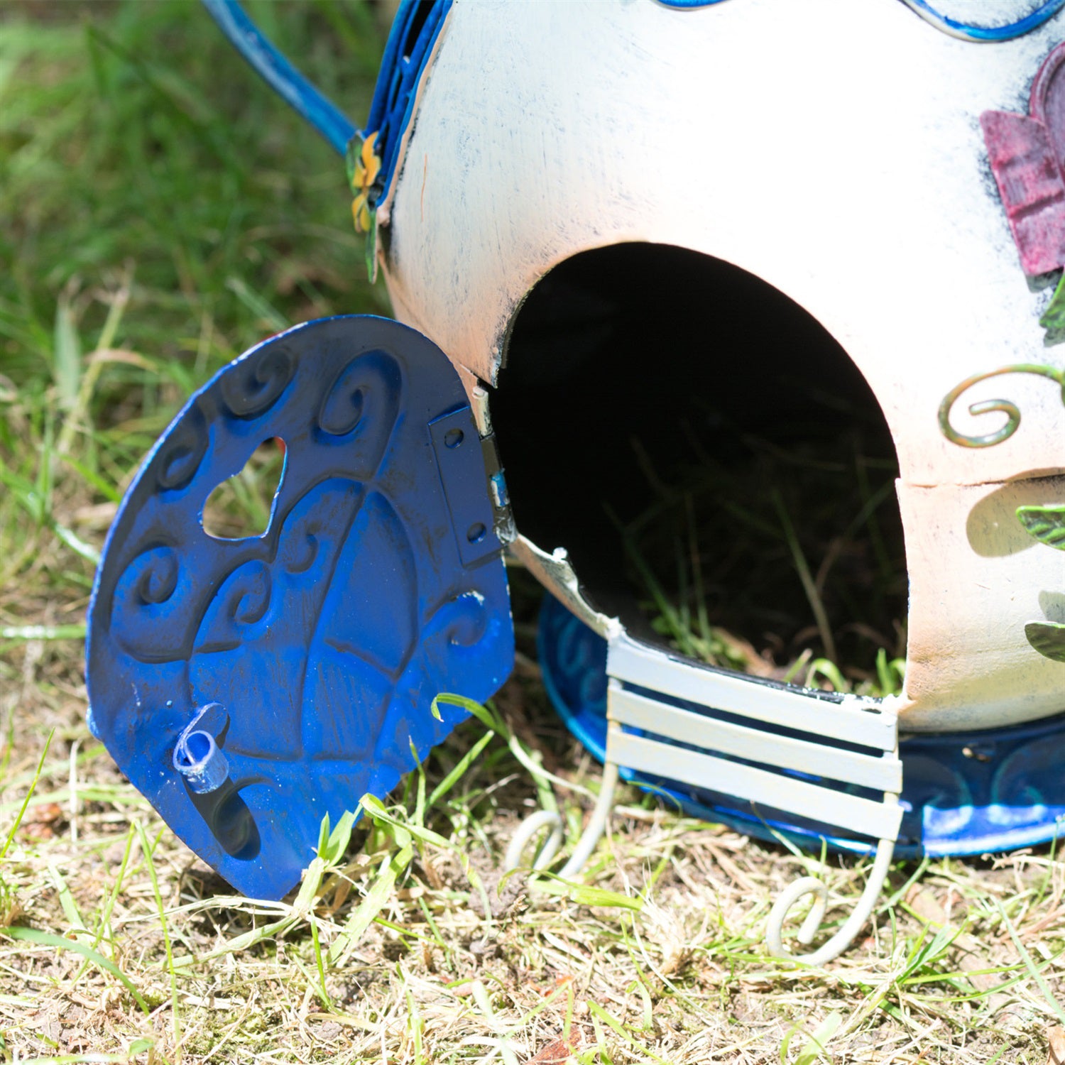 Secret Garden Teapot House Ornament