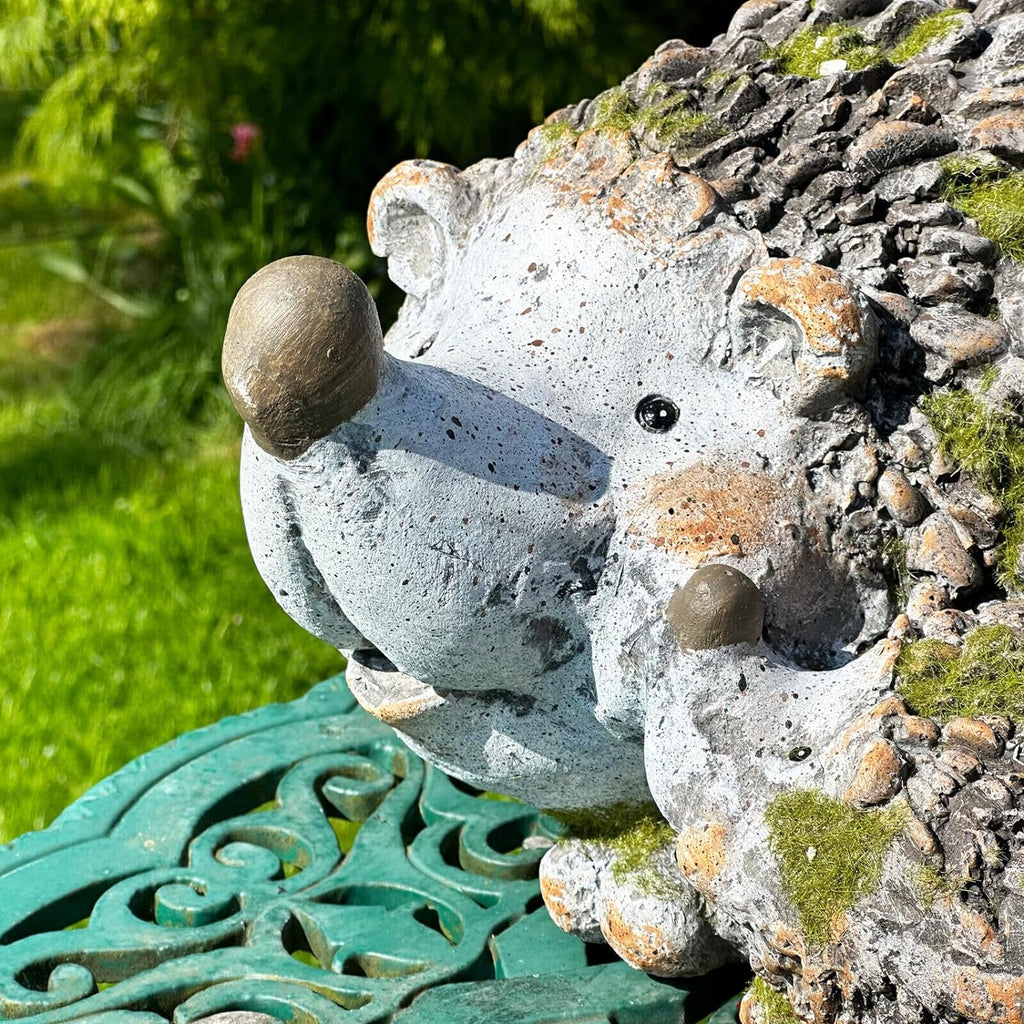 Hedgehog With Baby Garden Sculpture