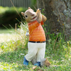 Neuartiges Golf-Eichhörnchen-Ornament aus Kunstharz