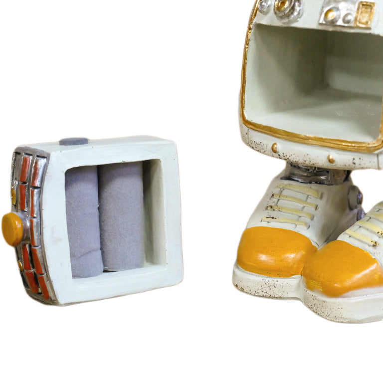 Robot Ring Holder Storage Ornament