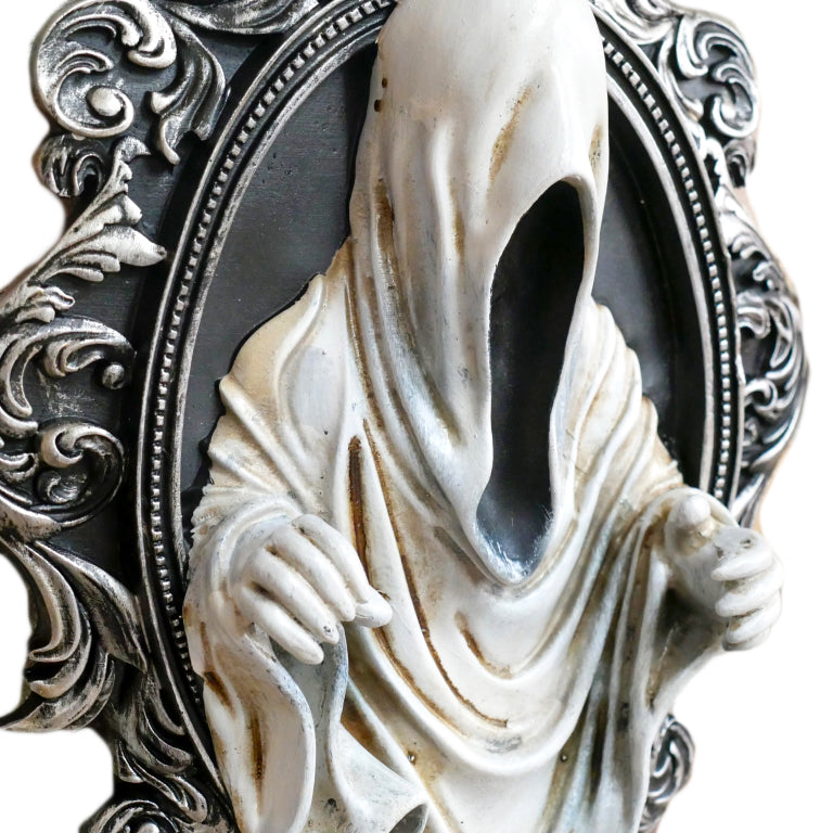 Framed Ghost Wall Sculpture